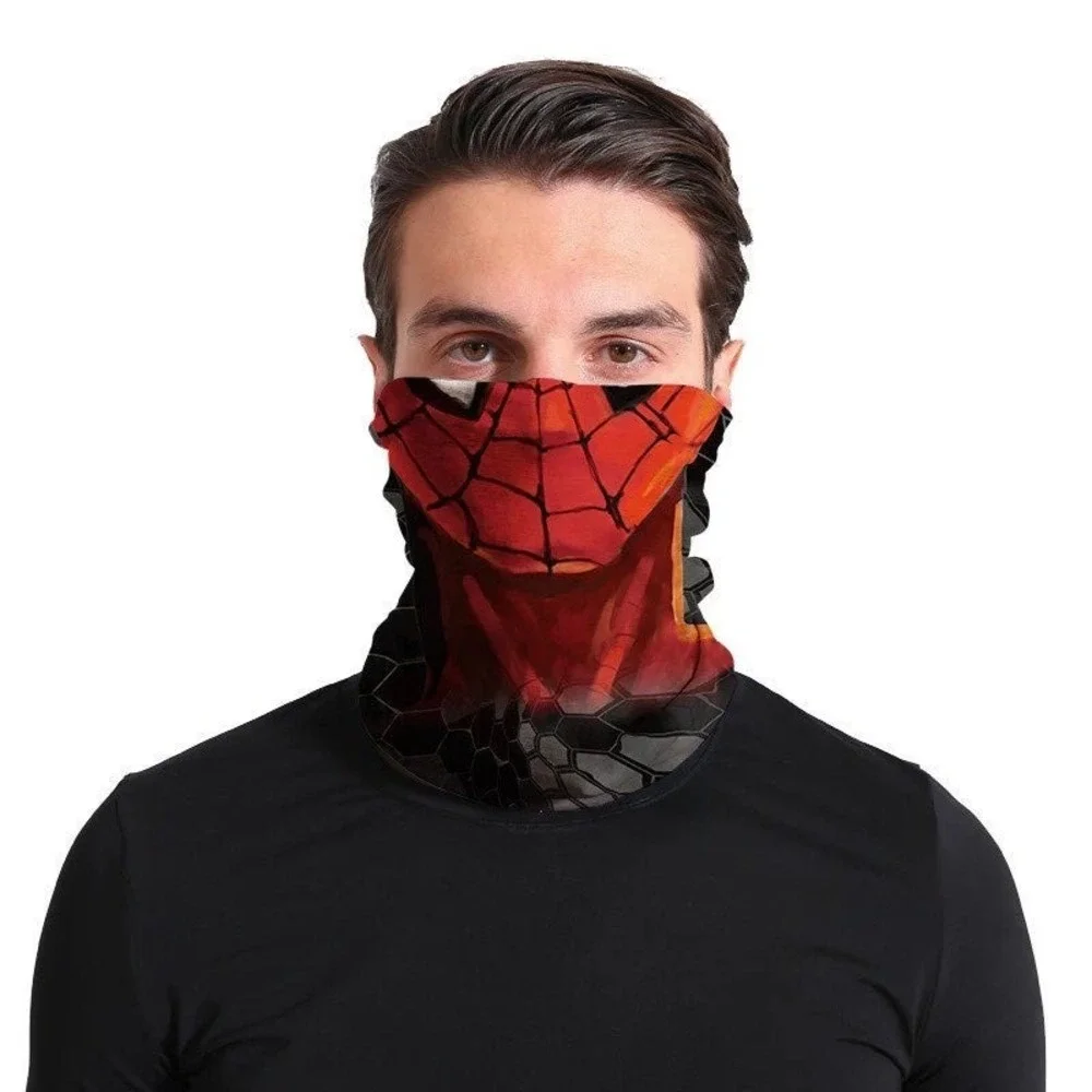 Spiderman face mask Bandanna